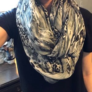 Cheetah Print Infinity Scarf